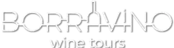 Borravino Wine Tours - White Logo